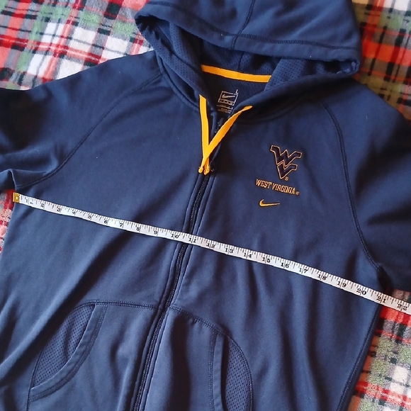 Nike West Virginia Hoodie with Yellow Accents - Picture 4 of 7